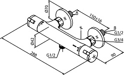 Damixa Смеситель Space Zero 574000064 – фотография-2