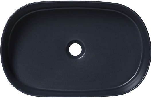 Allen Brau Мебельная накладная раковина Fantasy 55 4.11022.31 чёрный матовый – фотография-2