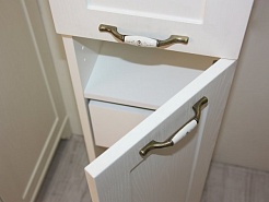 Акватон Пенал напольный "Леон Н" дуб белый – фотография-3