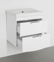 Style Line Мебель для ванной Жасмин-2 76 Люкс белая – фотография-6