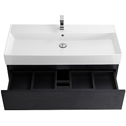 BelBagno Тумба с раковиной Molveno-46 80 подвесная nero – фотография-11