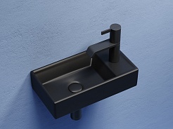 Ceramicanova Раковина Element 40/21 CN6051LMB чёрный матовый – фотография-5