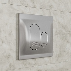 Grossman Клавиша смыва Galaxy 800.T1.01.110.110 хром матовый – фотография-2