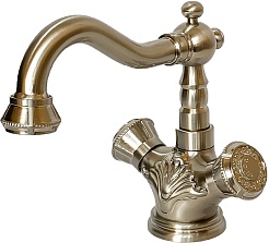 Milacio Смеситель для раковины Almeria MC.516.SL серебро – фотография-1