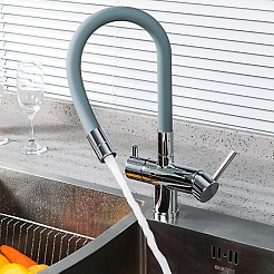 Gappo Смеситель для кухни G4398-30 хром – фотография-3