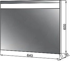 Ceruttispa Мебель для ванной Пьемонт 55 подвесная – фотография-6