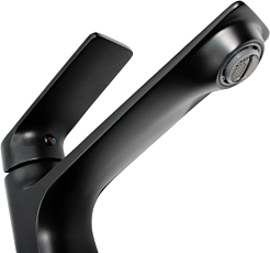 Teymi Смеситель для раковины чаши Ellie T10210 черный матовый – фотография-5