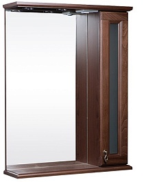 Bas Мебель для ванной Варна 65 орех, глухие дверцы – фотография-2