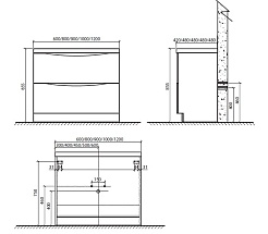 BelBagno Мебель для ванной напольная ANCONA-N 1200 Rovere Bianco – фотография-5