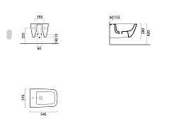 GSI Биде подвесное SAND 9065111 – фотография-4
