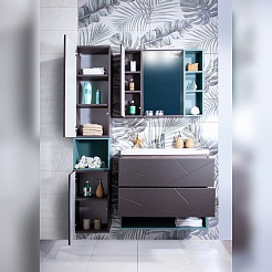 Бриклаер Мебель для ванной Кристалл 80 1 – фотография-5