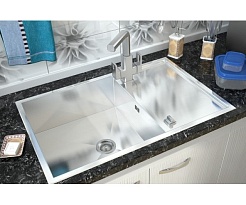 Zorg Кухонная мойка Steel Hammer Onix SH R 7850 – фотография-3