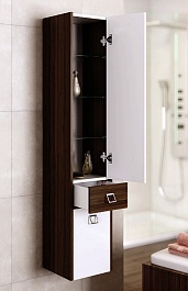 Aqwella Пенал для ванной Командор 30 венге магия – фотография-2