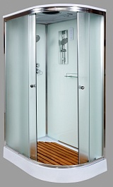 DTO Душевая кабина D102S L с электрикой – фотография-1
