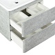 BelBagno Тумба с раковиной Albano 70 подвесная Cemento Verona Grigio – фотография-19