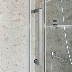 BelBagno Душевой уголок Marino MARINO-2-AH-1-110/90-C-Cr 110x90 профиль хром стекло прозрачное – фотография-7