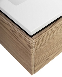 Cezares Тумба с раковиной Slider 80 подвесная дуб тангент – фотография-8