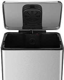 WeltWasser Ведро для мусора WW Lassy MT 12L сталь матовая – фотография-3