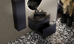 Jorno Тумба с раковиной Stone 60 антрацит – фотография-8