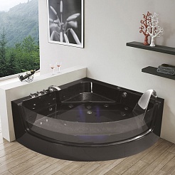WeltWasser Акриловая ванна WW HB Constance 150 BL с гидромассажем – фотография-2