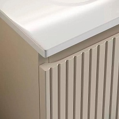 Sancos Тумба с раковиной Snob T 60 beige soft раковина CN7011 – фотография-9