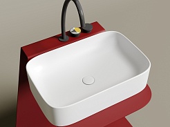 Ceramicanova Мебельная раковина Element 60 CN6053MW белый матовый – фотография-2