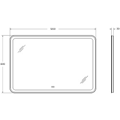 Cezares Зеркало Multicolore 120 – фотография-7