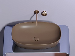 Ceramicanova Мебельная раковина Element 60 CN6049MDB тёмно-коричневый матовый – фотография-7