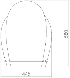 Mixline Зеркало Комфорт Дельфин 44.5 – фотография-2