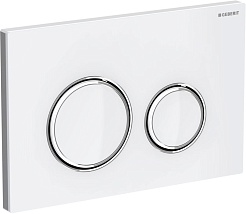 Geberit Кнопка смыва Sigma 21 115.884.SI.1 белая – фотография-1