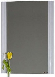 Водолей Зеркало для ванной Флоренц 60 белое – фотография-1