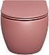 Grossman Унитаз подвесной Color GR-4455PIMS розовый матовый – фотография-12
