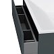 Am.Pm Тумба с раковиной Inspire 2.0 120 графит матовый – фотография-17