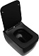 Allen Brau Унитаз подвесной Liberty 4.33007.31 чёрный матовый с крышкой 4.33008.31 – фотография-46