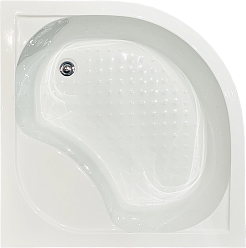 Royal Bath Душевой уголок RB 100BK-T-BL 100х100х200 – фотография-4