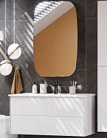 Акватон Мебель для ванной Сохо 100 L подвесная белая