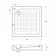 BelBagno Душевой поддон Tray 90/90 TRAY-BB-A-90-15-W – фотография-12