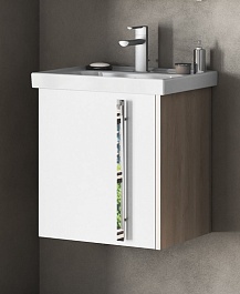  Мебель для ванной Стайл 50 белый/орегон – фотография-6