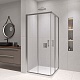 RGW Душевой уголок Passage PA-31 90x90 профиль хром стекло прозрачное – фотография-9