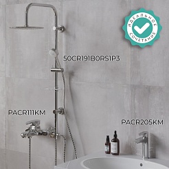 Paini Система душевая RS 50CR191B0RS1P3 хром – фотография-4