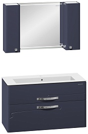  Тумба с раковиной Nota 105 серая – фотография-7