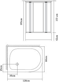 Nautico Душевой уголок SWB-8027 L – фотография-3