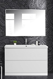 BelBagno Мебель для ванной Albano 120 напольная Bianco Lucido – фотография-1