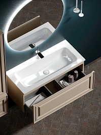 Sancos Мебель для ванной Very 90 beige soft – фотография-3