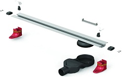 BERGES Wasserhaus Душевой лоток Super Line 650 090181 хром матовый – фотография-3