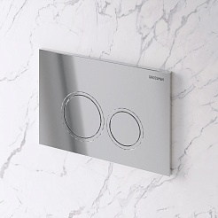 Grossman Инсталляция для подвесного унитаза Galaxy 97.01.100 с клавишей смыва хром глянцевой – фотография-8