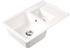 Dr. Gans Мойка кухонная Кардинал 760 К белая – фотография-2