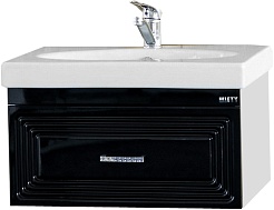 Misty Тумба с раковиной Европа 60 черная – фотография-1