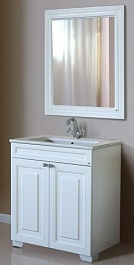 Атолл Мебель для ванной Мальта белая – фотография-1