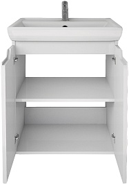 Dreja Мебель для ванной Q Plus (D) 55 белая – фотография-8